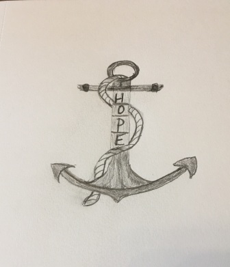 137 Days of Sketching, Day 3 Anchors
